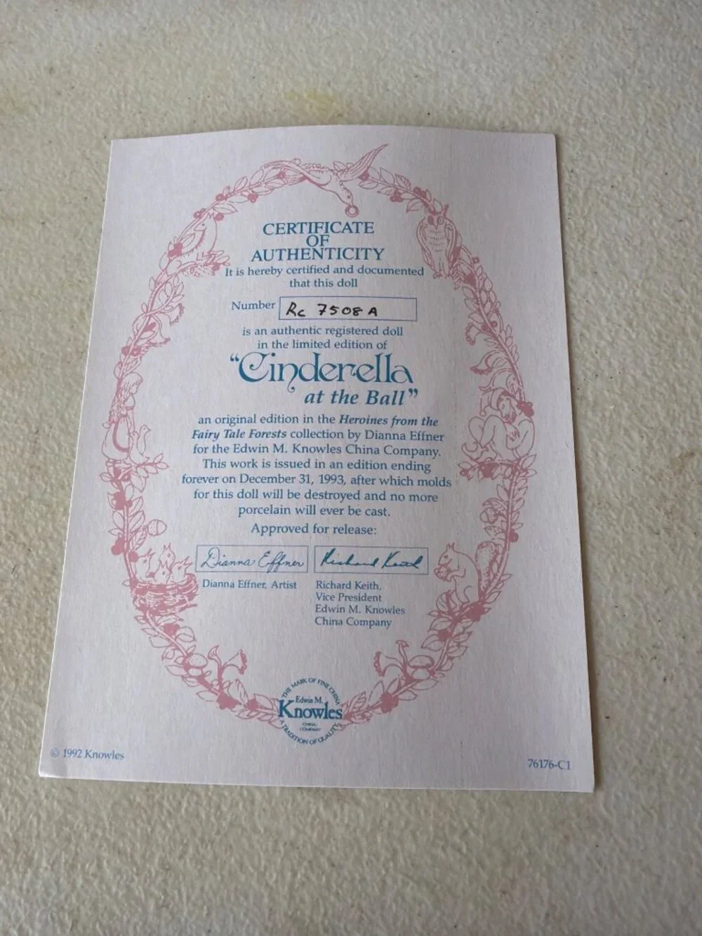 Ashton-Drake Galleries Cinderella At The Ball